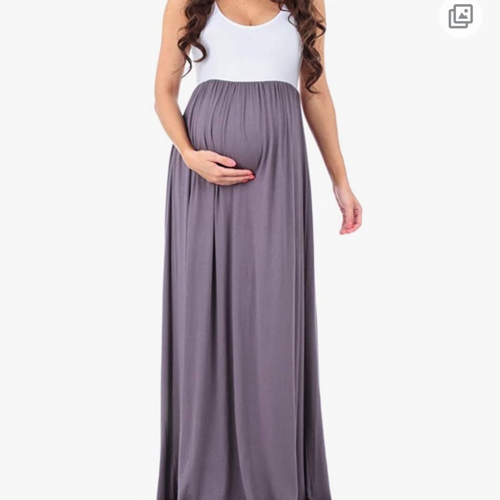 XL Maternity Maxi Dress